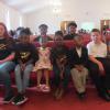 Youth of the church receiving instruction from Sis. Kimberly Dunn during the Children's Moment