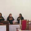 Takesha Murphy, Autumn Clark and Amy Zamaro sing "He Knows My Name"