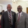 Rev. Theodore Thomas and Dr. Johnson Akinleye